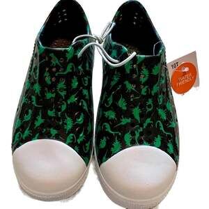 Jumping Beans Rommy Toddler Water Sneakers Green Black